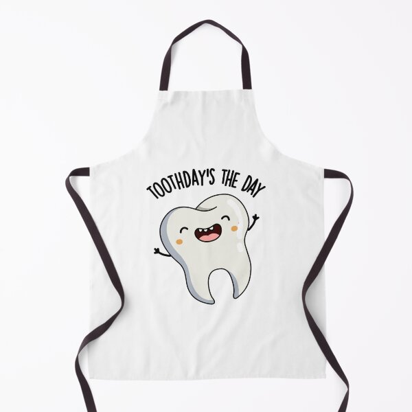 Item preview, Toothday's The Day Funny Tooth Puns designed and sold by punnybone.