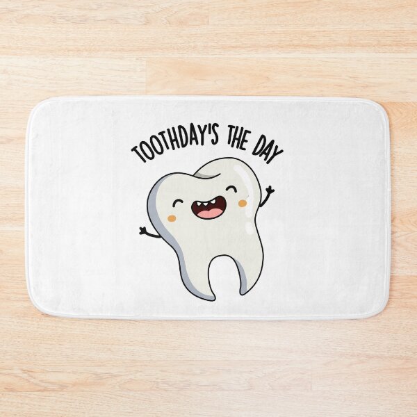 Item preview, Toothday's The Day Funny Tooth Puns  designed and sold by punnybone.