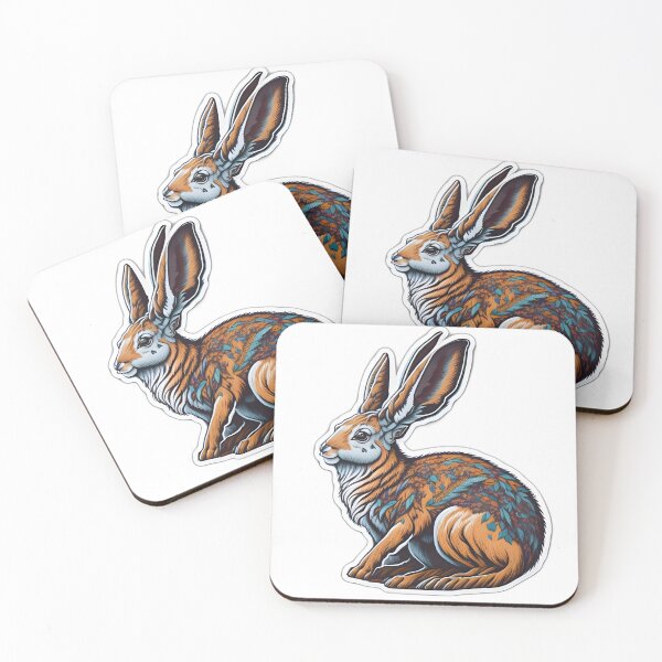 Item preview, Cute Jackalope Chronicles: Whimsical Creature Art Collection designed and sold by FashionRex.