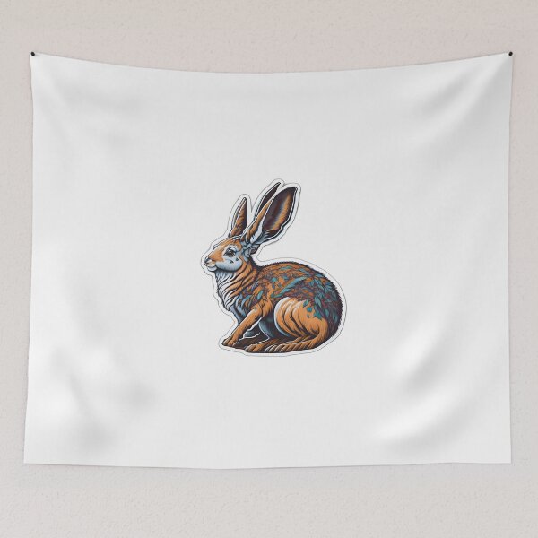 Item preview, Cute Jackalope Chronicles: Whimsical Creature Art Collection designed and sold by FashionRex.