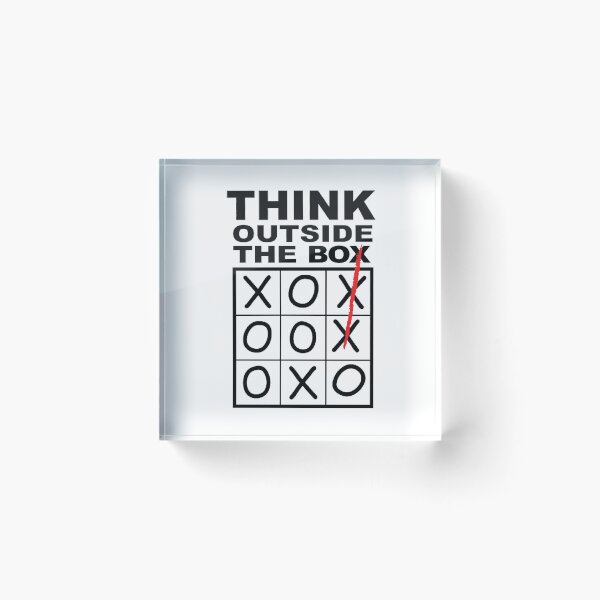 Item preview, Think outside the box designed and sold by Rileks.