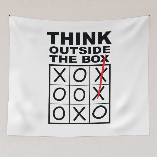 Item preview, Think outside the box designed and sold by Rileks.