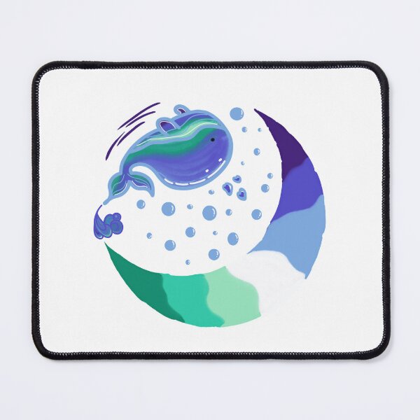 Item preview, MLM LGBTQ Gay Pride Moon Whale designed and sold by GM-666.