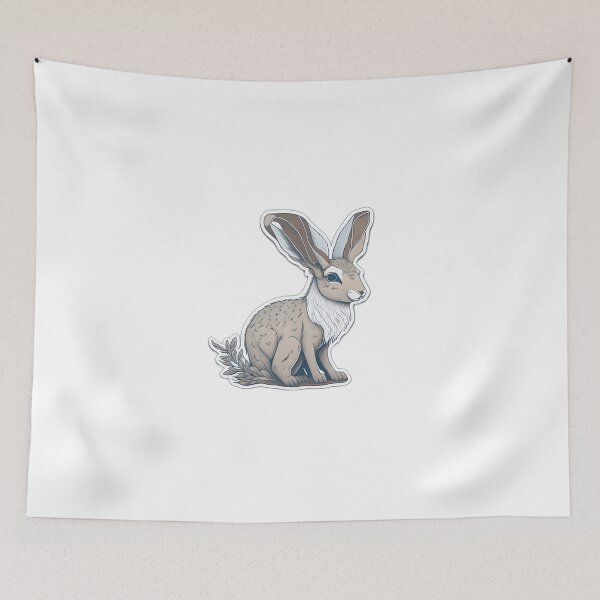 Item preview, Whimsical Jackalope Delights: Cute Fantasy Creature Art designed and sold by FashionRex.