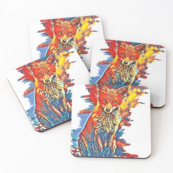 Item preview, Fox painting designed and sold by CrystalKuhlman.