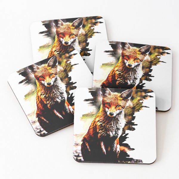 Item preview, Fox painting designed and sold by CrystalKuhlman.