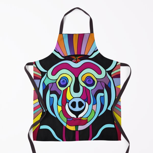 Artikelvorschau, Grazer Bär psychedelisch entworfen und verkauft von Beyond The Veil.