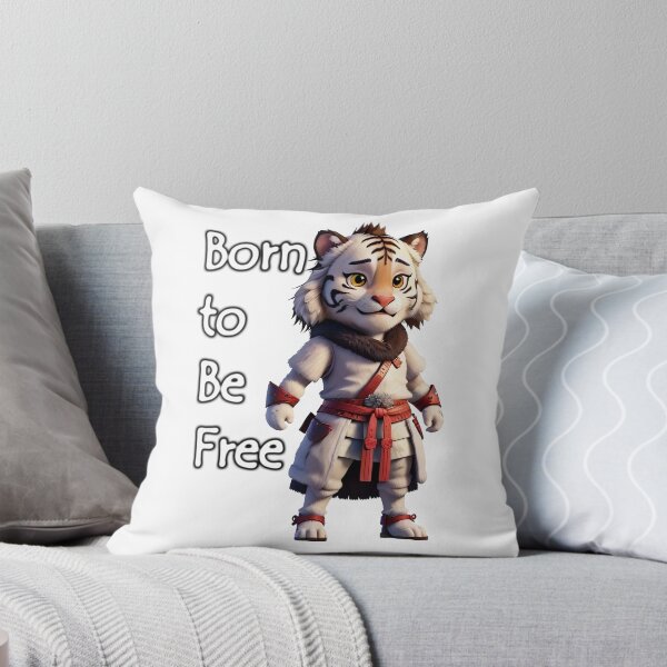 Item preview, Born to Be Free Tiger 1 designed and sold by ThanaDesign.