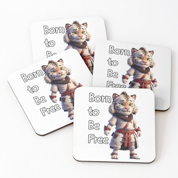Item preview, Born to Be Free Tiger 1 designed and sold by ThanaDesign.