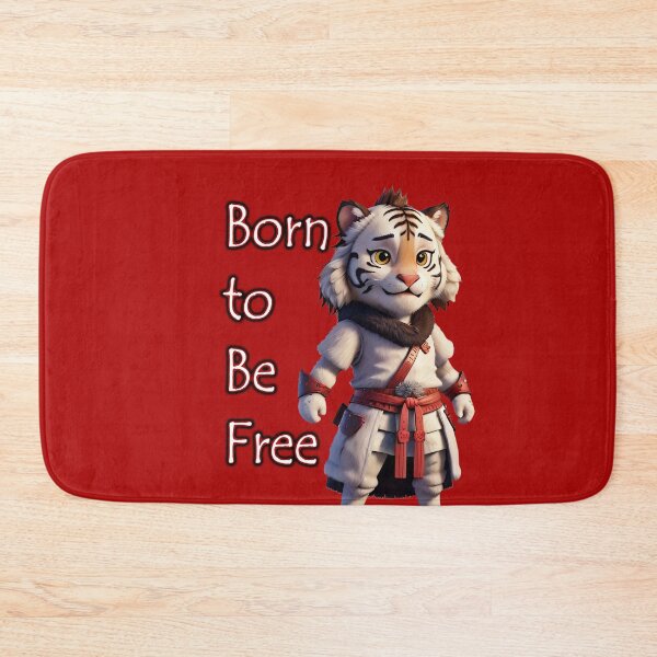 Item preview, Born to Be Free Tiger 1 designed and sold by ThanaDesign.