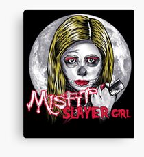 Slayer Girl Canvas Print