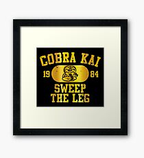 Kobra Kai Gerahmtes Wandbild