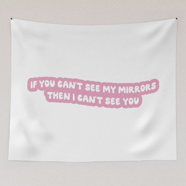 Item preview, if you can't see my mirrors then i can't see you - olivia dean designed and sold by Aesthetic Crew.