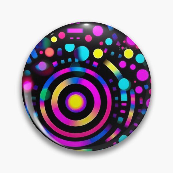 Item preview, Retro design in pop art style reminiscent of targets designed and sold by Pflugart.