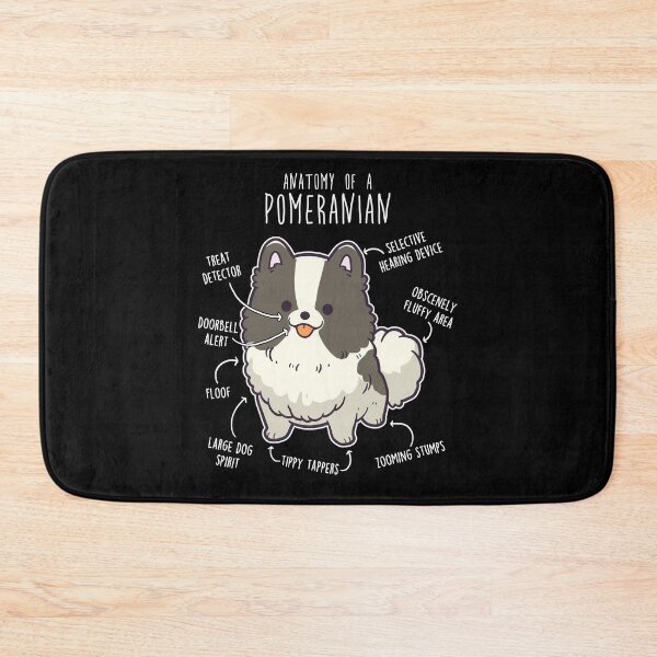 Item preview, Parti Pomeranian Dog Anatomy designed and sold by Clara Hollins.