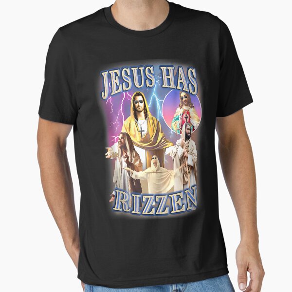 Item preview, Jesus Has Rizzen Christian Bible Faith Cross Tank Top designed and sold by NealStonee.