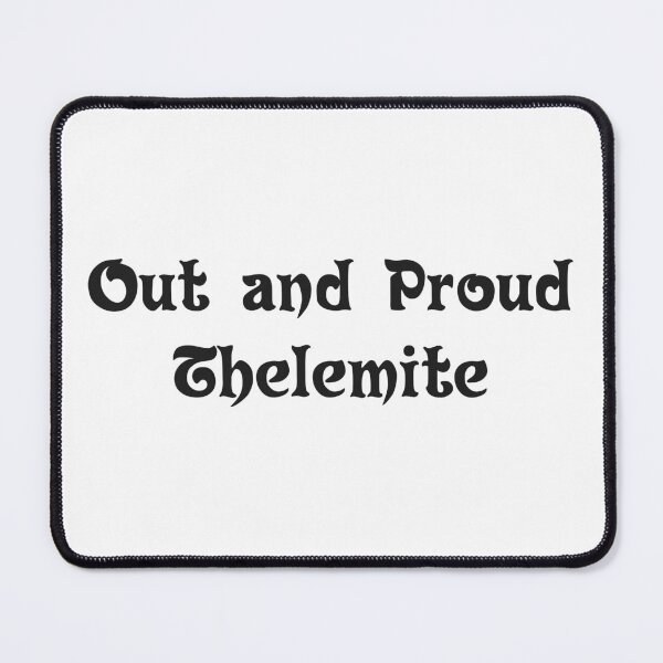 Item preview, Out and Proud Thelemite designed and sold by WinterTempest.