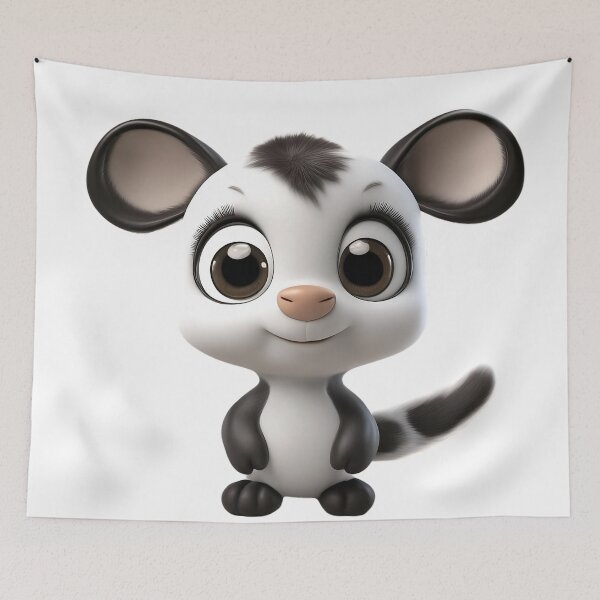 Item preview, Cute exotic animal "Zanda" designed and sold by SofiZezi.