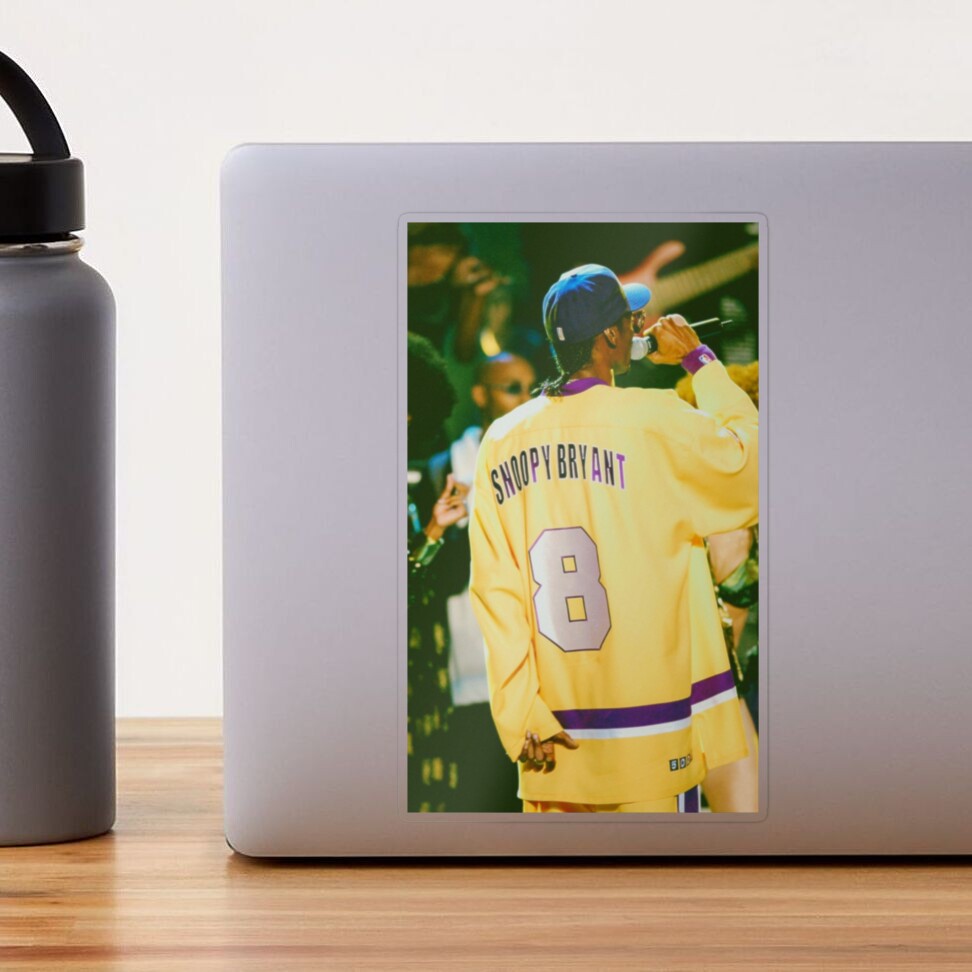 Snoopy Bryant  (Snoop Dogg - Kobe Bryant) Sticker for Sale by