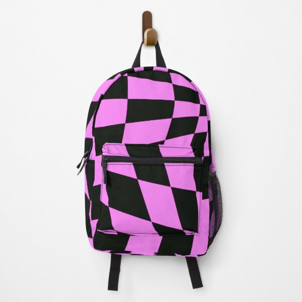 Item preview, Black and Pink Chequered Pattern Illusion designed and sold by Allomensiaa.