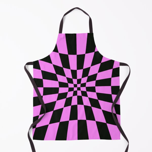 Item preview, Black and Pink Chequered Pattern Illusion designed and sold by Allomensiaa.