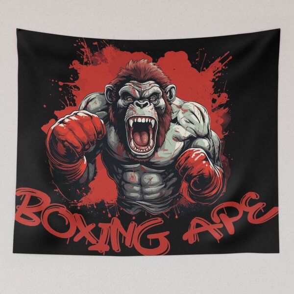 Item preview, Boxing Monkey designed and sold by EdgarJake.