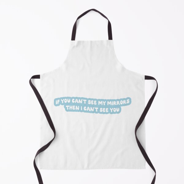 Item preview, if you can't see my mirrors then i can't see you (blue) - olivia dean designed and sold by Aesthetic Crew.