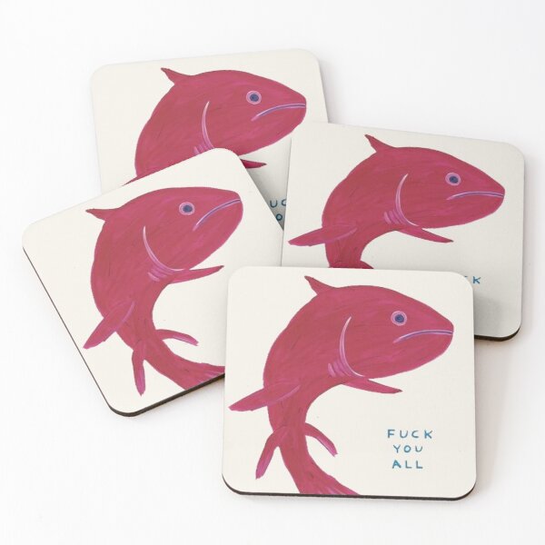 Item preview, Fish says duck you all designed and sold by Lukameister.