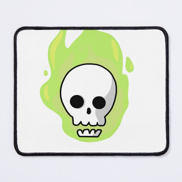 Item preview, Flaming skull designed and sold by BeckaArt6.