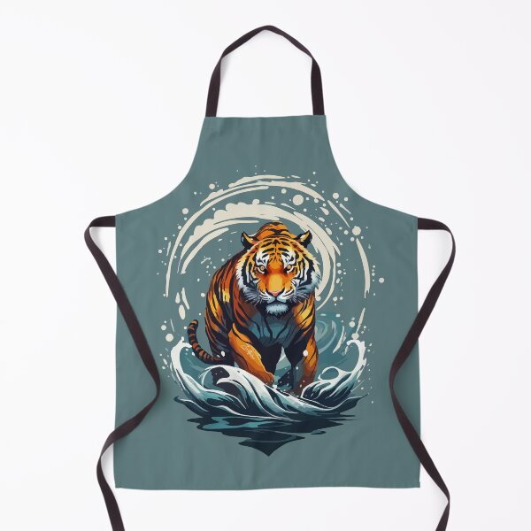 Item preview, Tiger flowing in the water designed and sold by Zero81.