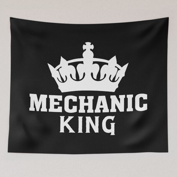 Item preview, Mechanic King  / Mechanics / Car Mechanic/ Auto Mechanic designed and sold by Tee Hub.