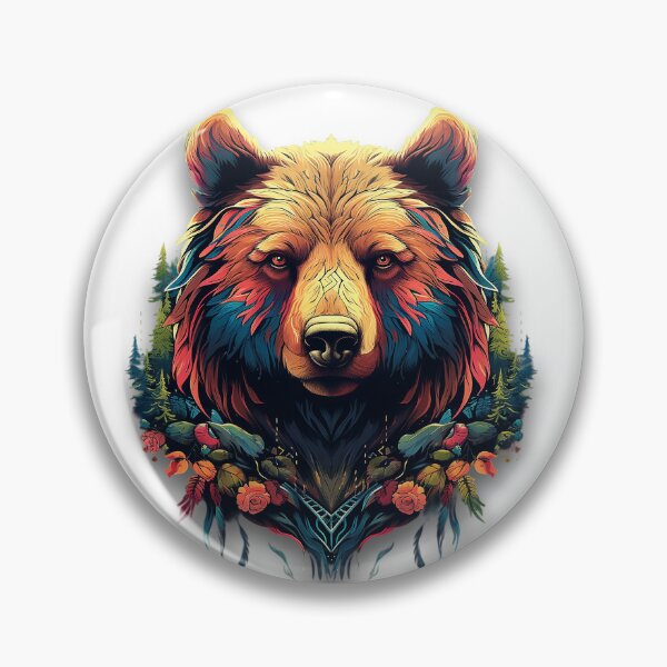 Item preview, wild bear designed and sold by TopzShop.