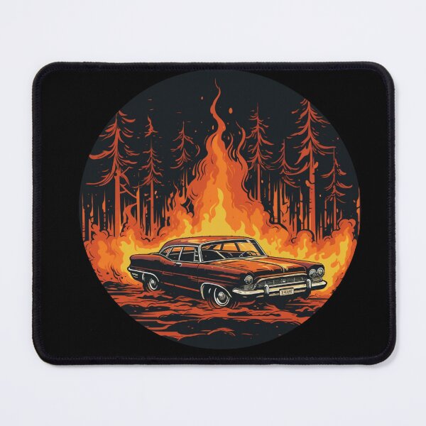 Item preview, Fire Minimalist Classic Car designed and sold by Lab4YourStyle.