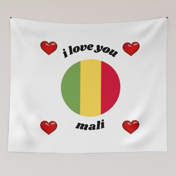 Item preview, mali flag designed and sold by CARANIACLS.