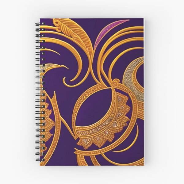 Item preview, Púrpura y oro indio designed and sold by aipaint.