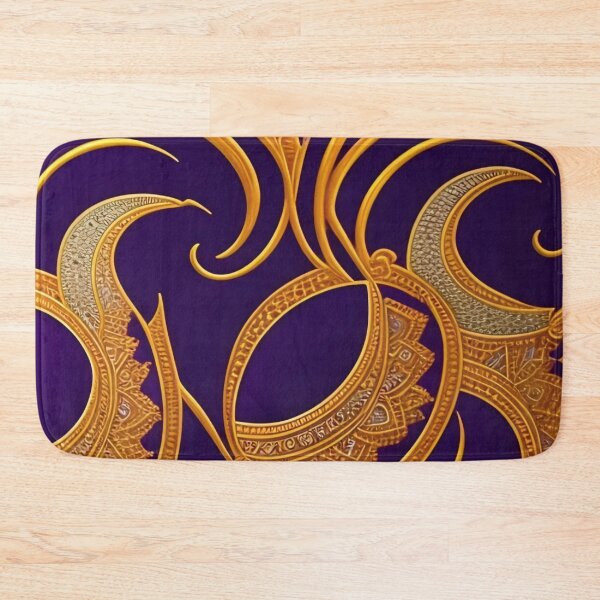 Item preview, lndian purple and gold designed and sold by aipaint.