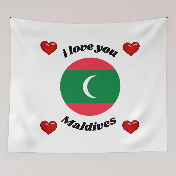 Item preview, flag maldives designed and sold by CARANIACLS.