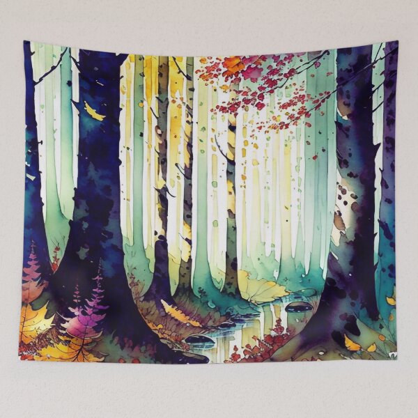 Item preview, Autumn trees designed and sold by M-Y-A-R-T-.