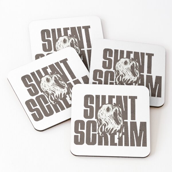 Item preview, Silent Scream Typography designed and sold by Alahchin Art.