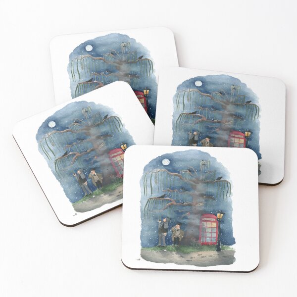 Item preview, Sherlock Holmes Watercolour Tree 2 designed and sold by carlottamascolo.