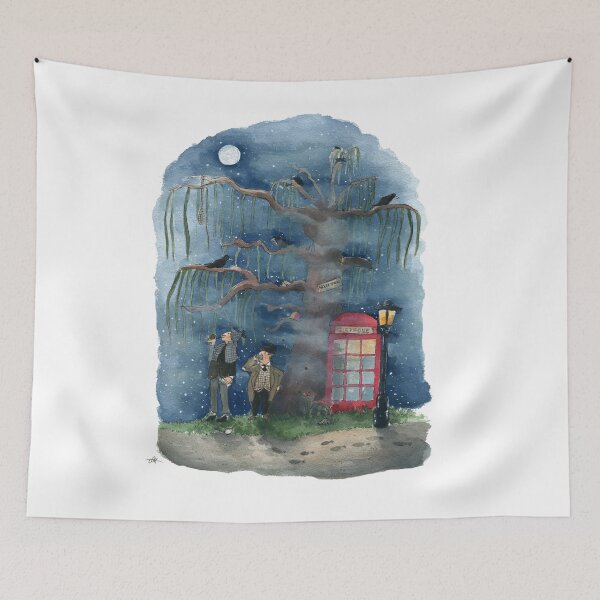 Item preview, Sherlock Holmes Watercolour Tree 2 designed and sold by carlottamascolo.