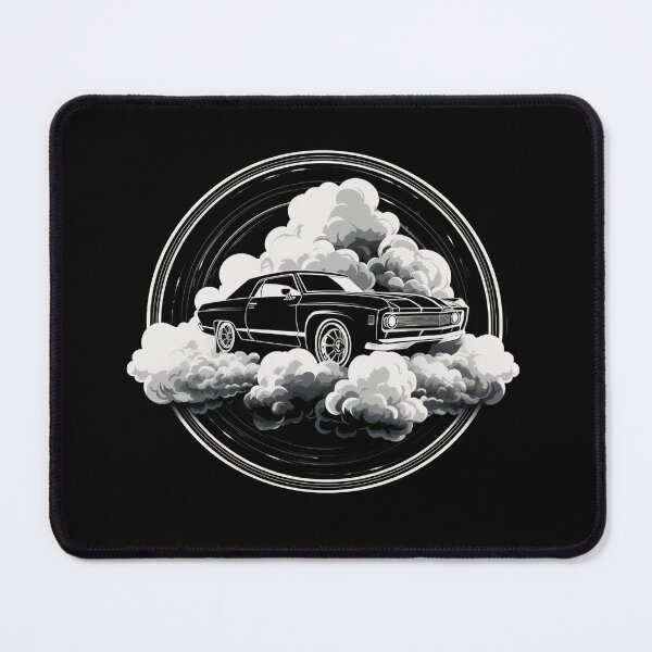 Item preview, Black and White Minimalist Classic Car designed and sold by Lab4YourStyle.