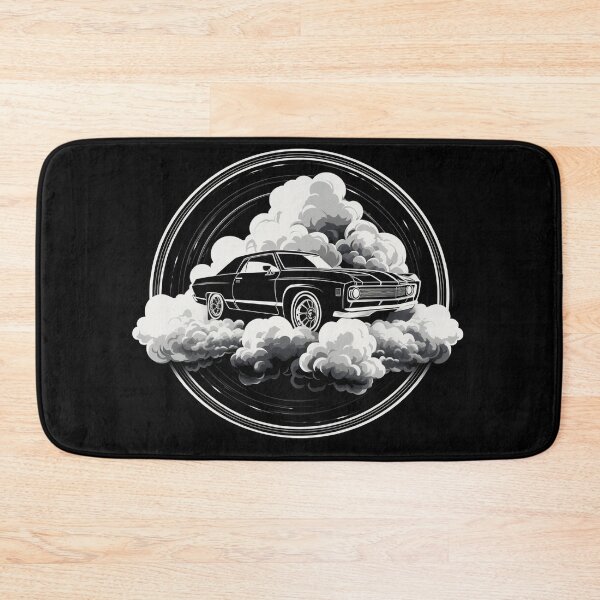 Item preview, Black and White Minimalist Classic Car  designed and sold by Lab4YourStyle.