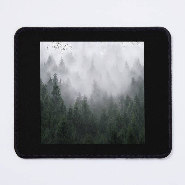Item preview, Home Is A Feeling  Misty Foggy Fairytale Forest With Cascadia Trees Covered In Magic Fog  	 designed and sold by horqvzql83.