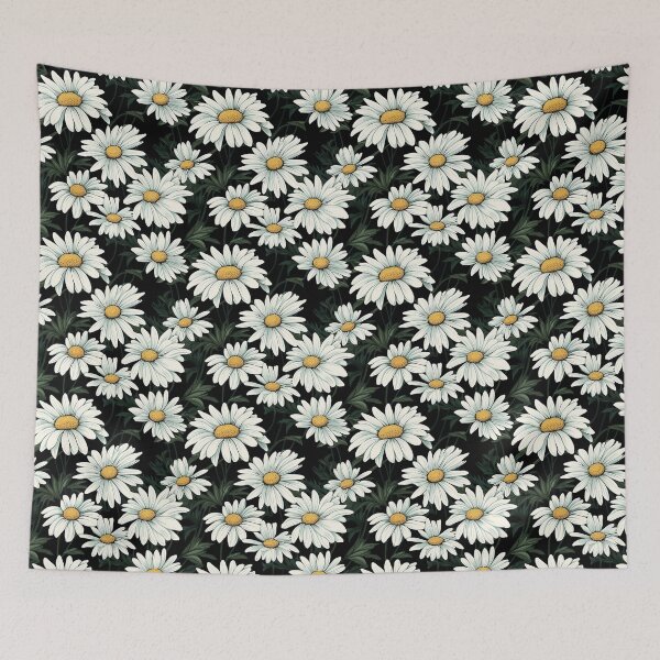 Aperçu de l'œuvre Modèle De Fleurs De Plantes De Camomille Blanche créée et vendue par LudwikeArts.