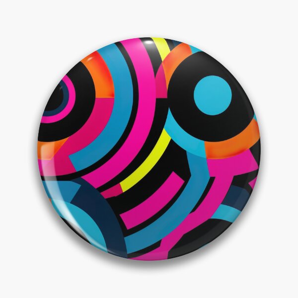 Item preview, Retro design in pop art style reminiscent of targets designed and sold by Pflugart.