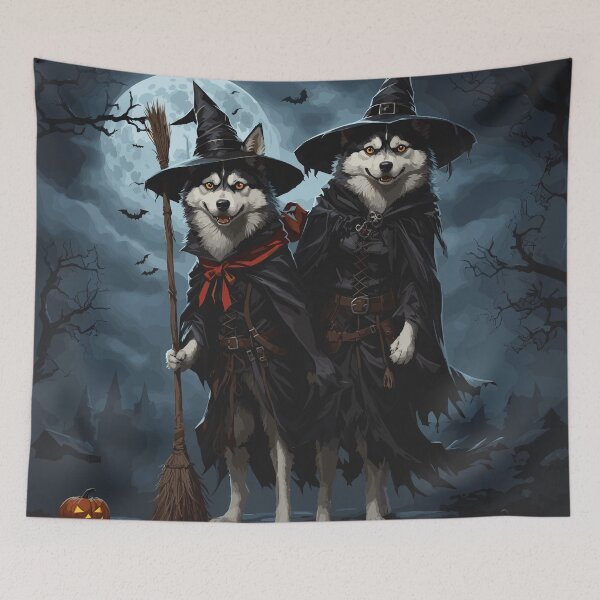 Item preview, Husky Witches and the Halloween : A Tale of Terror designed and sold by limos.