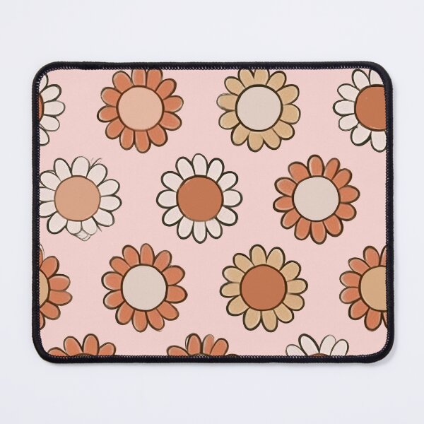 Item preview, Rediscover Pink Retro Daisy Flowers designed and sold by Tamas Das.