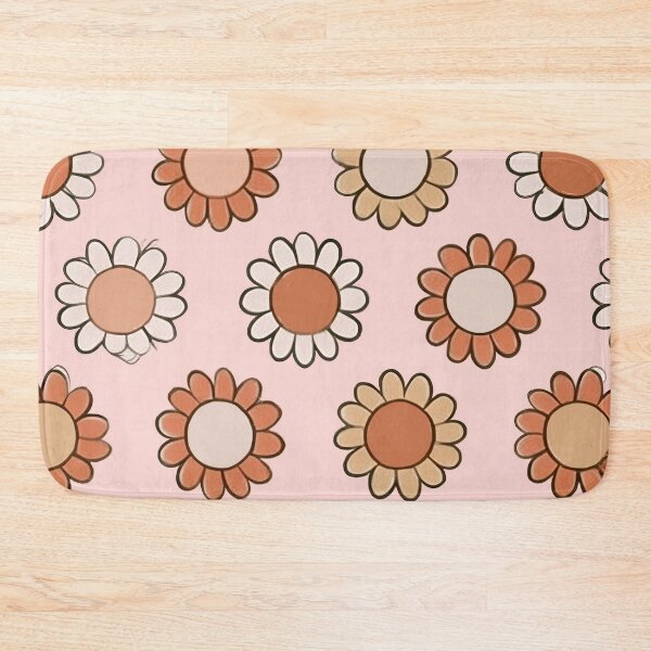 Item preview, Rediscover Pink Retro Daisy Flowers designed and sold by Tamas Das.