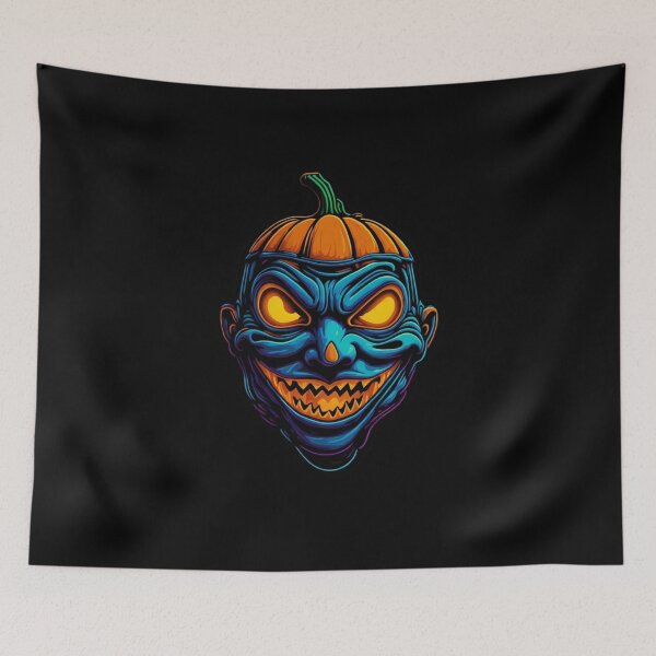 Item preview, Halloween Neon Pumpkin Horror Night 2023 designed and sold by Desfix.